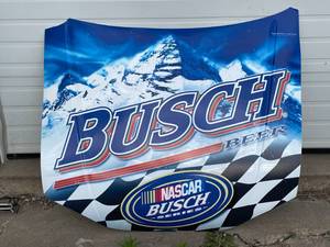 lot 228 image: Busch Beer racing car hood