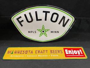 lot 239 image: Enjoy Minnesota Craft Brews and Fulton, Mpls tin tackers