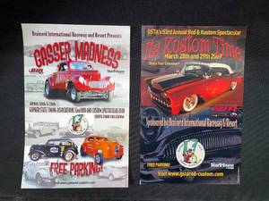 lot 306 image: Lot of 2 Annual GSTA posters 2008 (52nd) and 2009 (53rd)