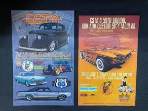 lot 308 image: Lot of 2 Annual GSTA posters 2013 (57th) and 2015 (59th)