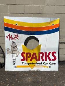 lot 314 image: Aluminum Racecar Hood - Sparks