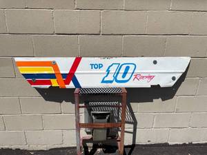lot 317 image: Aluminum Race Car body panel