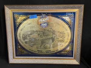 lot 174 image: Schells Brewing Co. 150th Anniversary mirror