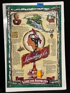 lot 98 image: Leinenkugels Beer poster