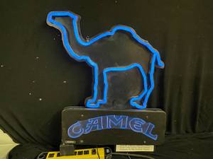 lot 263 image: Camel Cigarettes  tobacco LED light up