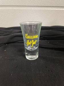 lot 329 image: Lot of 12 Galliano Hot Shot shot glasses, NOS