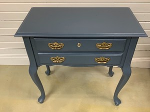Painted Blue Dresser