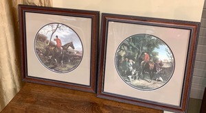 Pair of Framed Equestrian Prints