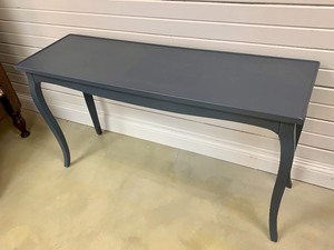 Painted Blue Console Table