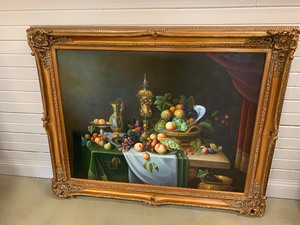 Large Floral Painting- Oil on Canvas