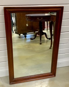 Wood Framed Wall Mirror