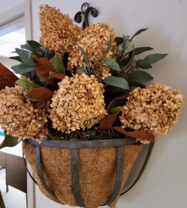 Decorative Metal Wall Basket