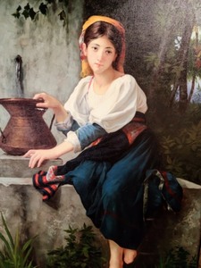 Gold Framed Vintage Painting