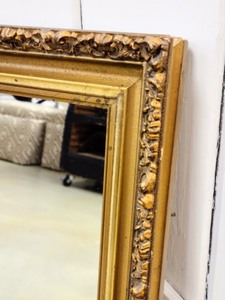 Ornate Gold Wall Mirror