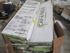 lot 307 image: WHOLESALE MIXED PALLET OF MISCELLANEOUS CAP-A-TREAD STAIR COVERS