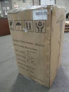 lot 230 image: Mocha Finish Commercial Patio Heater, 60788.