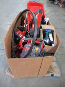 lot 38 image: WHOLESALE MIXED PALLET OF MISC. OUTDOOR POWER AND POWER TOOLS