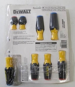 lot 547 image: DeWalt Magnetic Screwdriver Set (10-Piece)