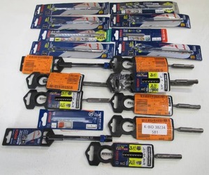 lot 581 image: Lot of 15 Various BOSCH Daredevil and BluGranite Turbo Drill Bits