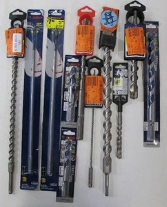 lot 582 image: Lot of 10 Various BOSCH Large Daredevil and BluGranite Turbo Drill Bits