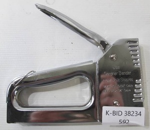 lot 592 image: Gardner Bender Low Voltage Staple Gun