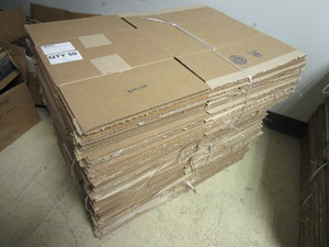 ULINE CARDBOARD BOXES, 16 x 12 x 8