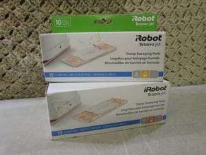 lot 42 image: (F-0) 2 Boxes iRobot Braava Jet Dam...