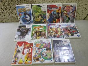 lot 127 image: (EC1) Assorted Wii Games...