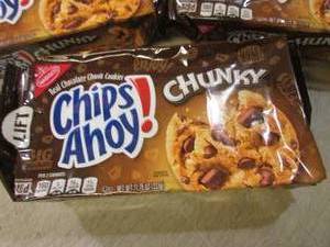 lot 174 image: (B-1) 3 Packs of Chips Ahoy Chunky ...