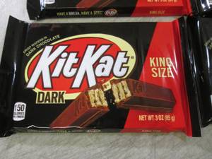 lot 182 image: (B-3) 12 King Size Kit Kat Dark Can...