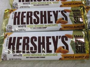 lot 183 image: (B-1) 12 King Size Hersheys White w...