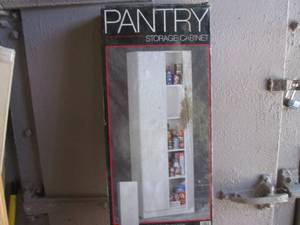 lot 208 image: (FD) Pantry Storage Cabinet...