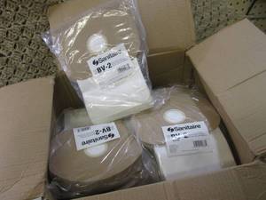 lot 257 image: (RM2) Case with 90 Sanitaire Vacuum...
