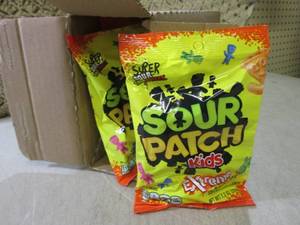 lot 272 image: (C-1) 12 Bags of Sour Patch Kids Ex...