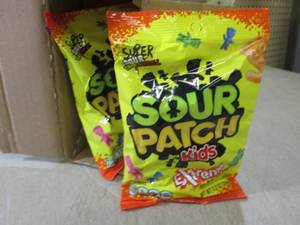 lot 273 image: (C-1) 12 Bags of Sour Patch Kids Ex...