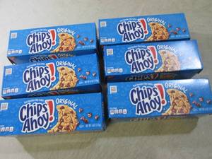 lot 279 image: (B-2) 6 Boxes of Chips Ahoy Origina...