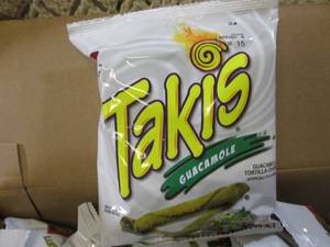 lot 288 image: (A-4) Case of 20 Bags Takis Ghacamo...