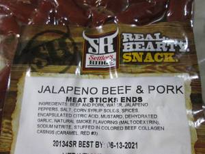 lot 292 image: (B-2) 32oz Pack of Jalapeno Beef & ...