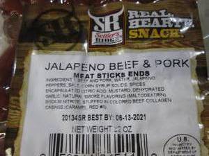 lot 293 image: (B-2) 32oz Pack of Jalapeno Beef & ...