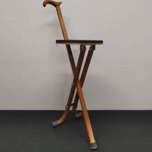 Wood CaneStool