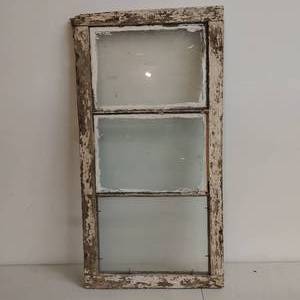 Old Three-Pane Window