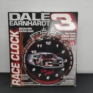 Dale Earnhardt Wall Clock