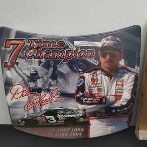 Dale Earnhardt Mini-Hood Wall Art