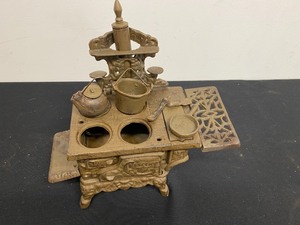 Crescent Miniature Salesman Sample Metal Stove