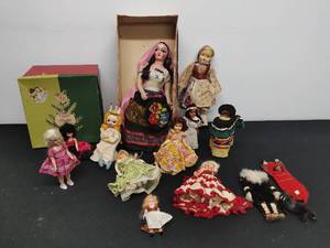 Collection of Vintage Dolls