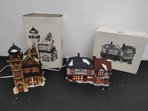 Two Department 56 Dickens  Buildings