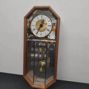lot 71 image: Handmade Wall Clock