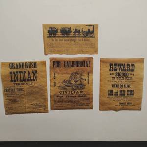 lot 88 image: Collection of Old Posters