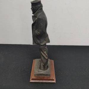 lot 104 image: Marine Statue with Base