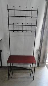lot 20 image: Shoes & Coat Rack